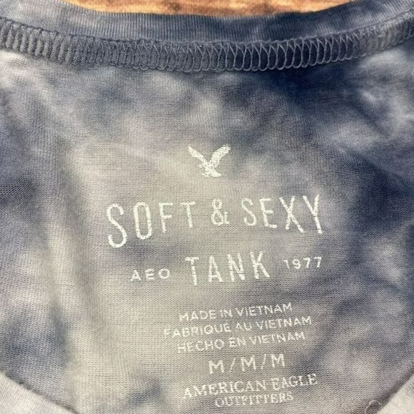 RELISTED American Eagle Tie Dye Soft & Sexy Tank Top - Picture 4 of 6